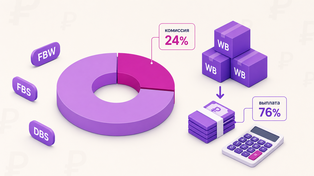 Комиссия Wildberries в 2026: сколько процентов берёт маркетплейс с продаж