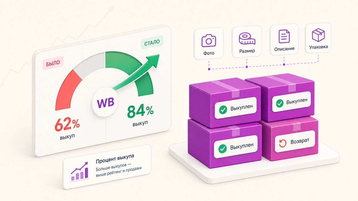 Как повысить процент выкупа на Wildberries в 2026: 12 стратегий, которые реально работают