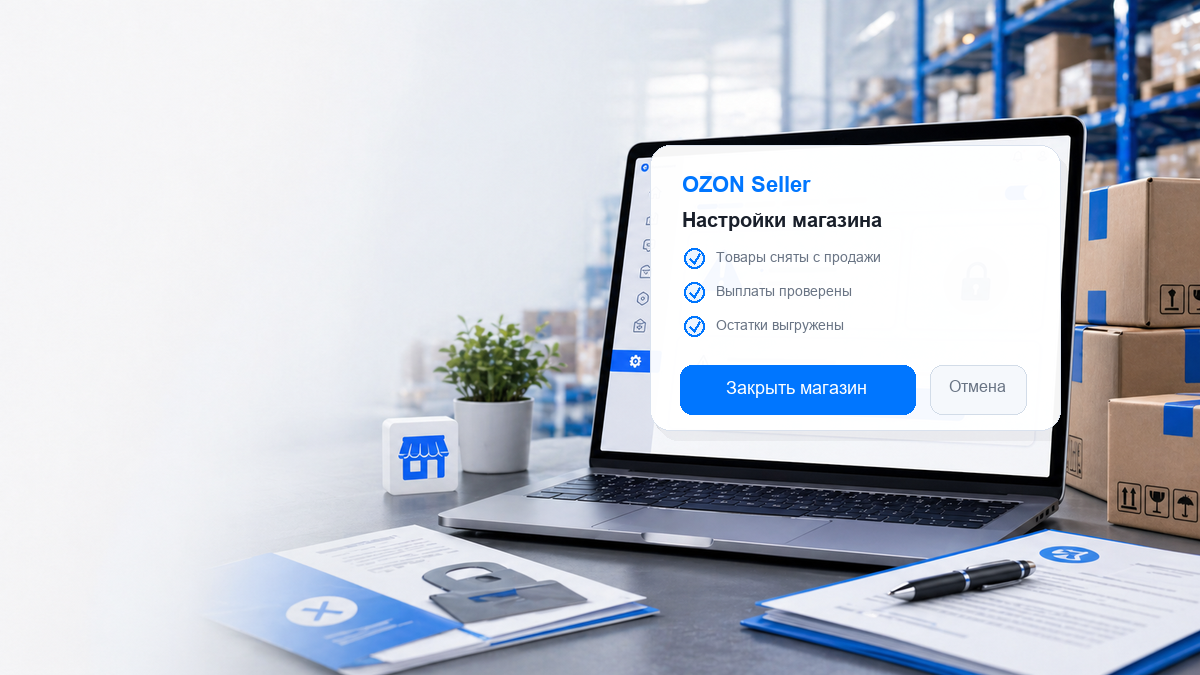 Как удалить магазин на Ozon Seller в 2026: пошаговая инструкция